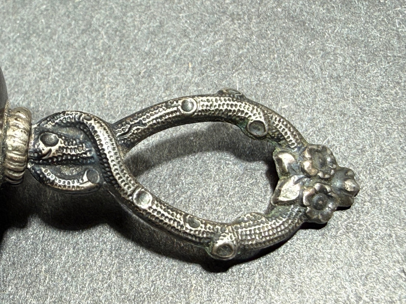 Antique Sterling Silver Table Dinner Bell - EB&H Late 1800's Early 1900's