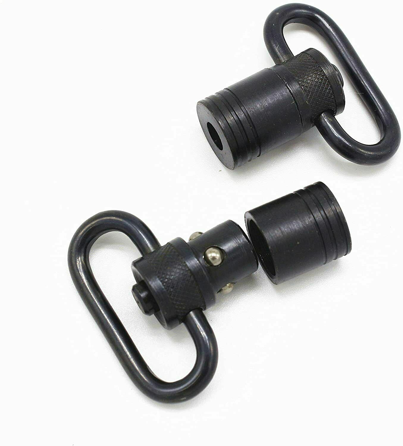 2Pack QD Tactical Push Button Sling Swivel Mount Adapter For Shotgun Gun & Rifl
