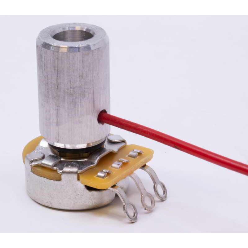 Tool, Potentiometer Cleaning Cap, Aluminum, Thread: 3/8” x 32