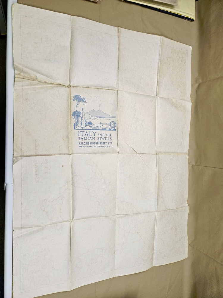 Literature & Maps from WWII footlocker