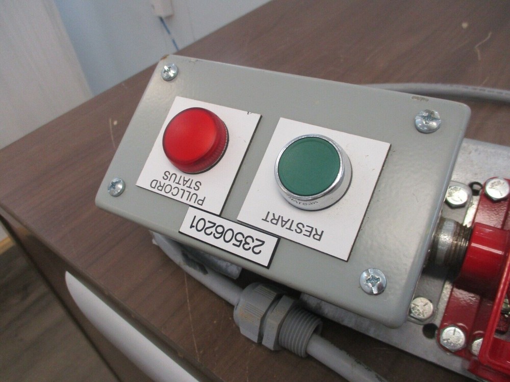 Honeywell Micro Switch Cable-Pull Switch 1CPSA2-F03 w/ Mounting Plate *No Front*