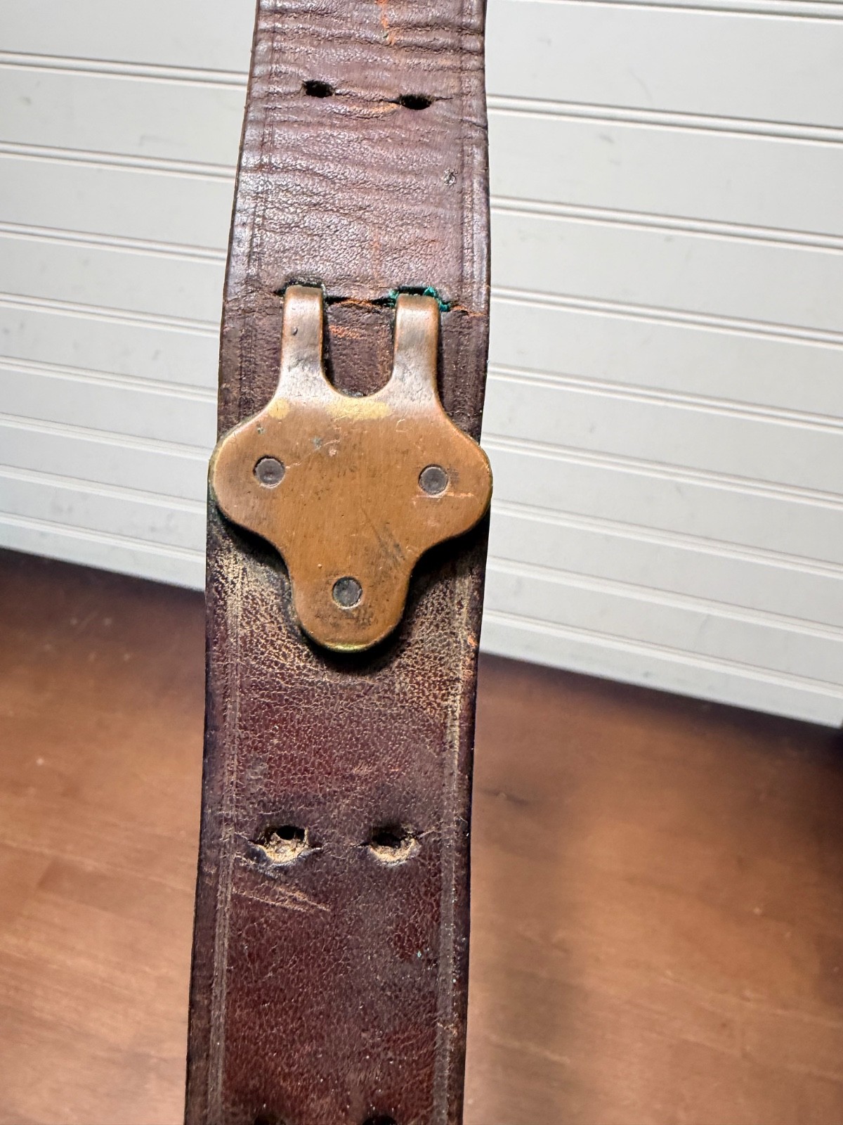 Vtg WWI US ARMY M1907 Leather Sling for M1903 Springfield Rifle