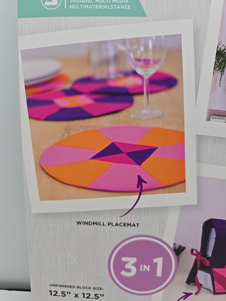 "Build-A-Block" WINDMILL pattern & instruct.kit Jo Avery/Crafter's Companion