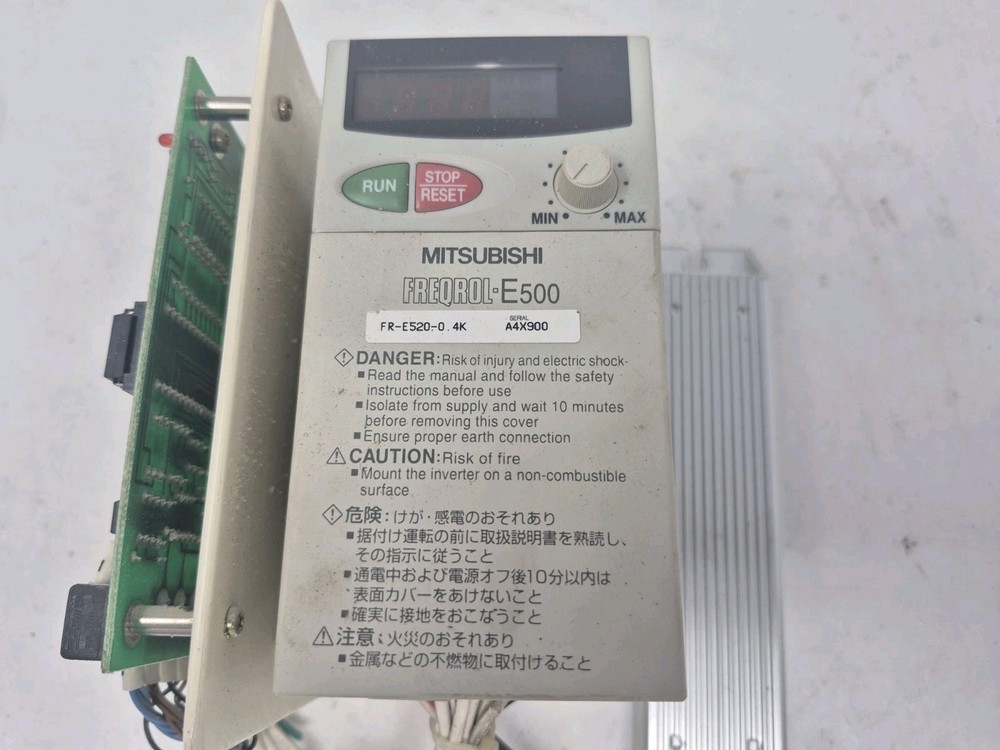 Mitsubishi FR-E520-0.4K Compact Variable Frequency Drive