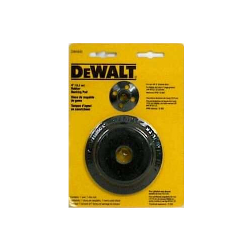 Rubber Backing Pad 4 IN