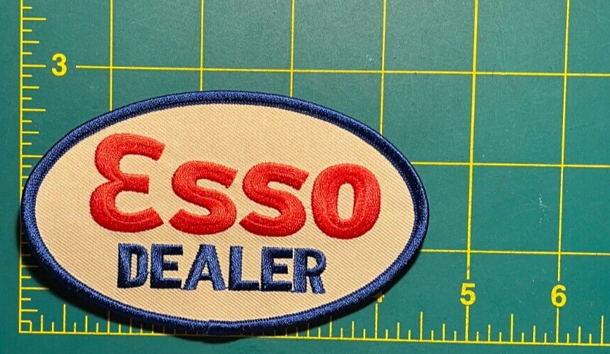 Esso patch esso patch esso dealer patch 4.5" wide iron or sew on esso patch