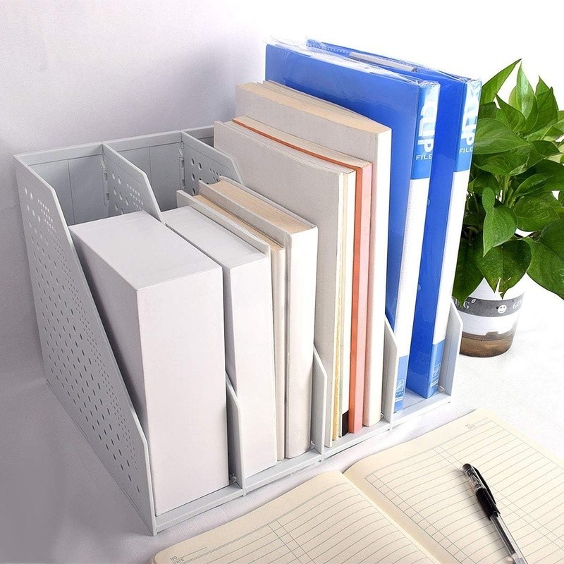 Collapsible File Organizer Desktop Storage Documents Magazines & Letters New