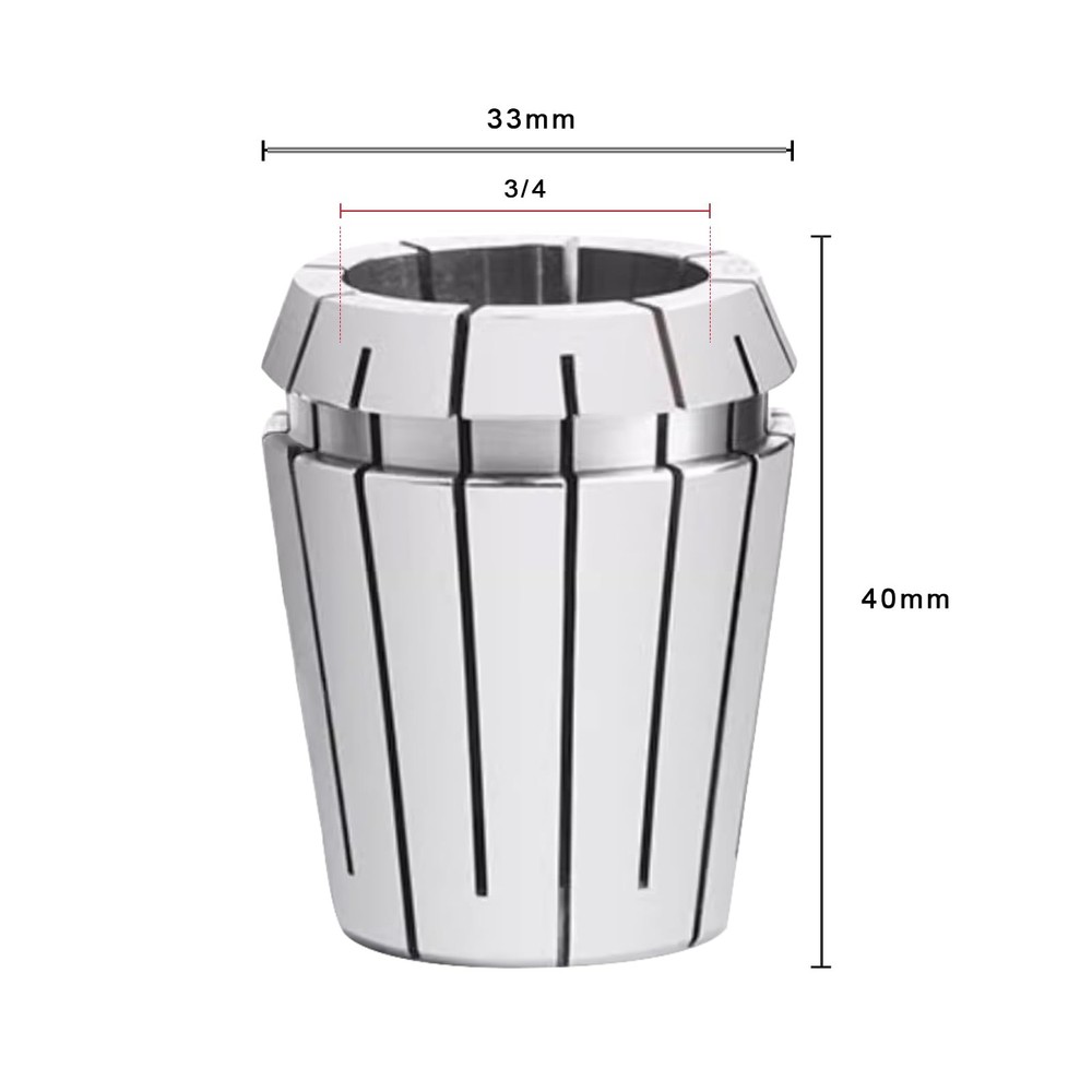 Tools ER32 1/2 Inch Size High Precision Spring Collets Set Accuracy Within 0....