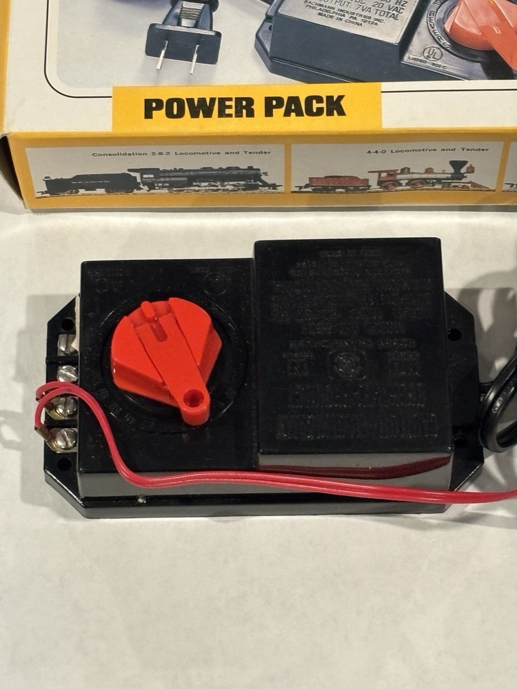 VTG Bachmann HO Scale Power Pack #44207 Train Power Pack