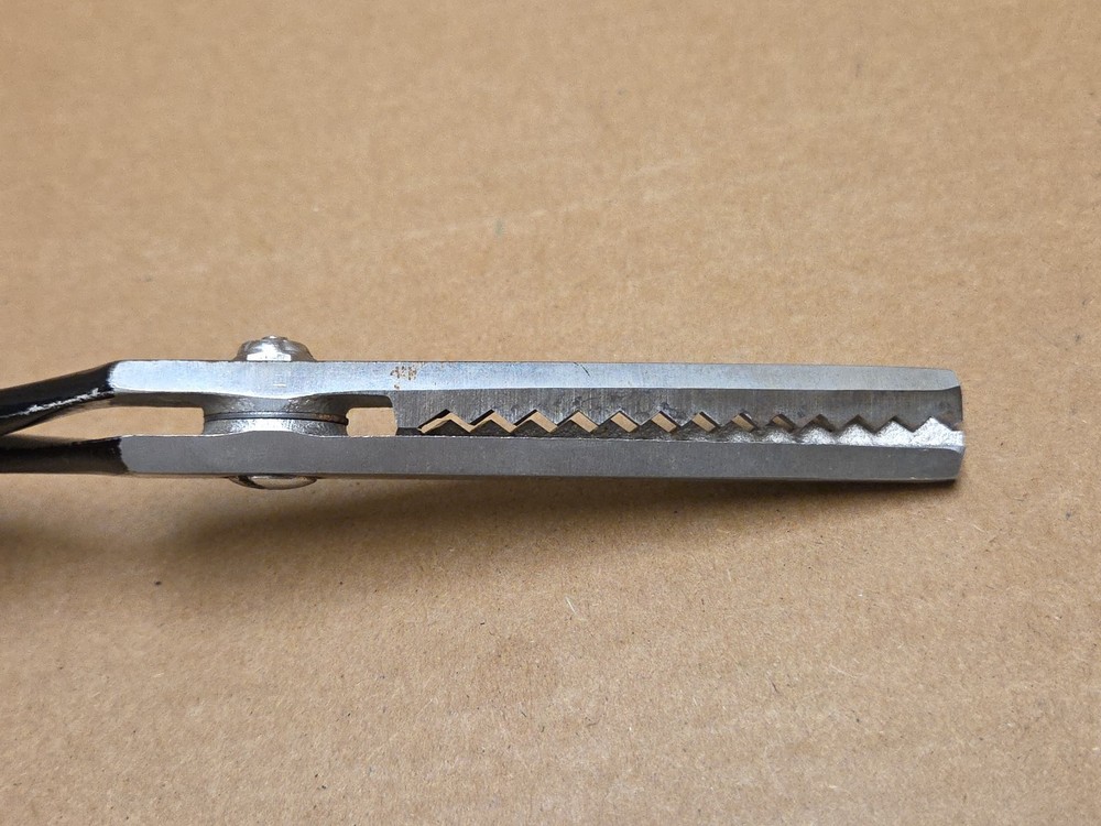 Vintage STA-SHARP 7.5" Pinking Shears Scissors Made in USA