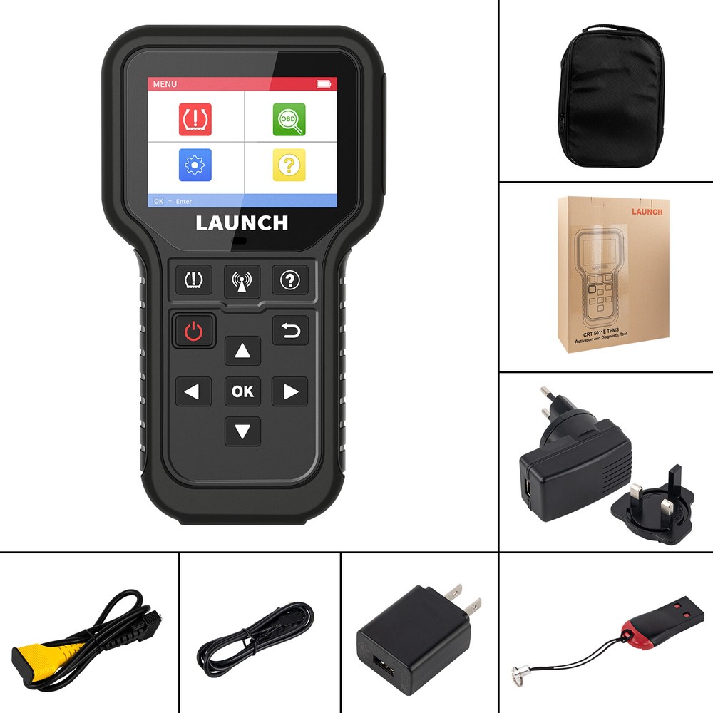 LAUNCH CRT5011E TPMS Relearn Tool Tire Pressure Sensor Programing Diagnosis Tool