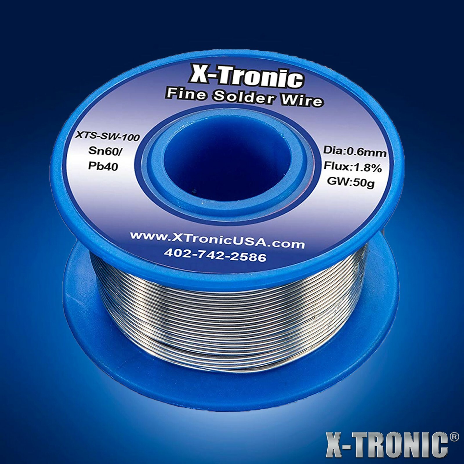 X-Tronic #3020-XTS 75 Watt Digital LED Display Soldering Iron Station Kit