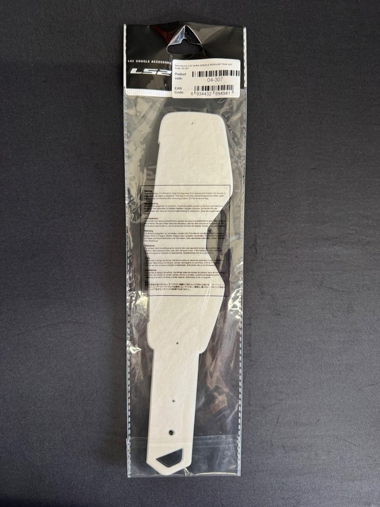 LS2 Aura Goggle Regular Tear Off