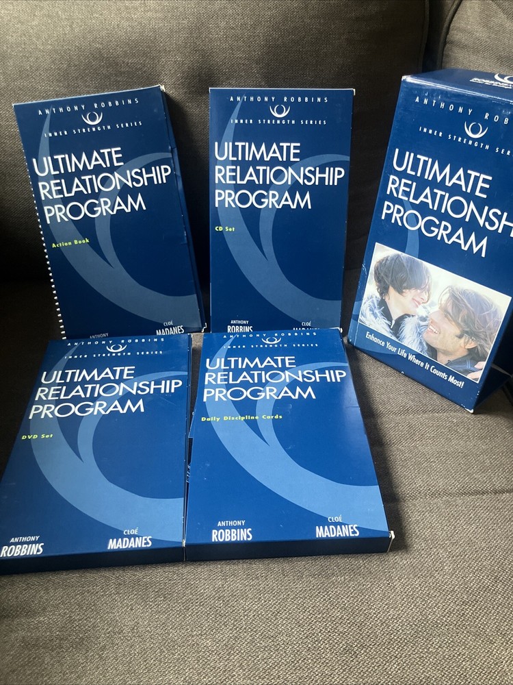Anthony Robbins-madanes Ultimate Relationship Program Inner Strength series dvd