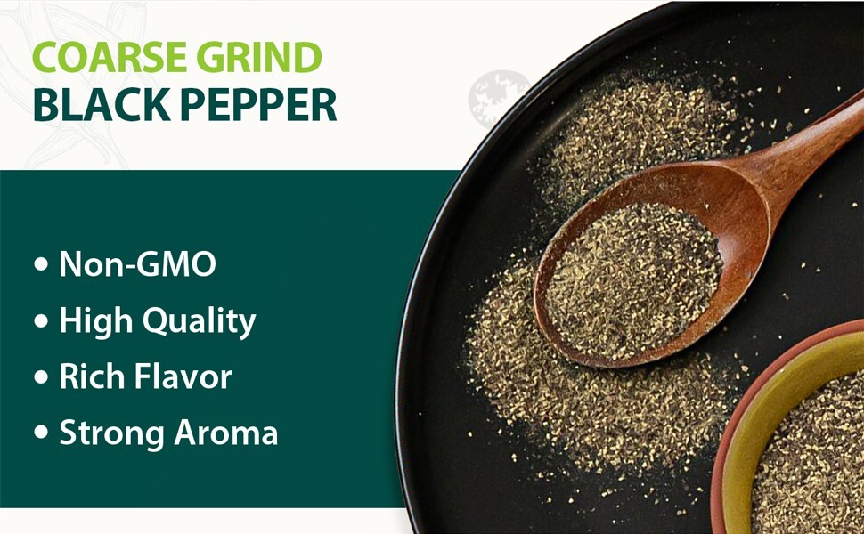 Organic Black Pepper (Fine Grind) 100g