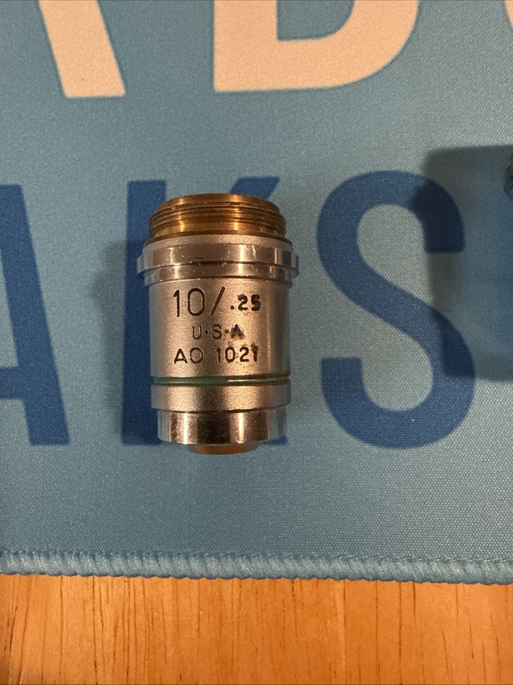 Plan Achro Microscope Lens Set Of 4