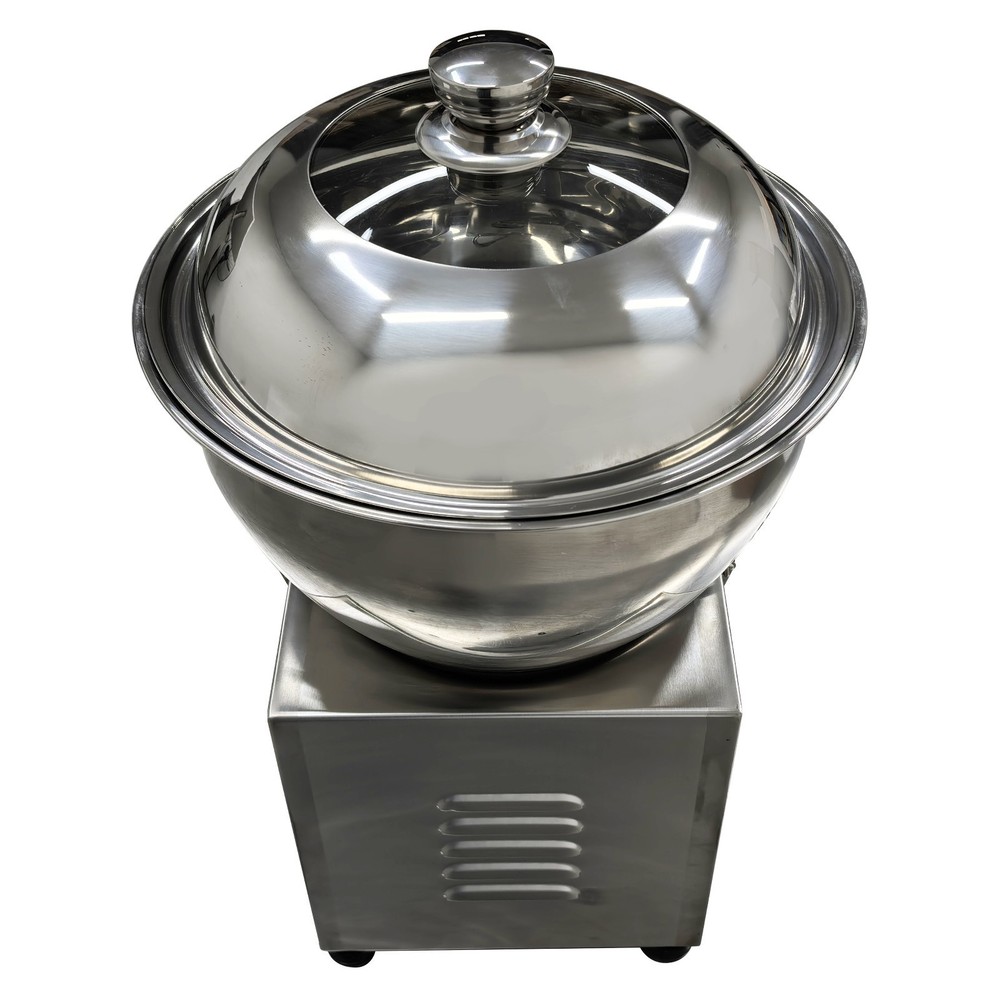 8KG Detachable Basin Type Dough Mixer Machine w/ Heating Function Timing Control