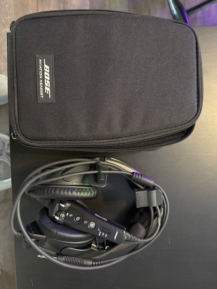 bose a20 aviation headset bluetooth dual plug