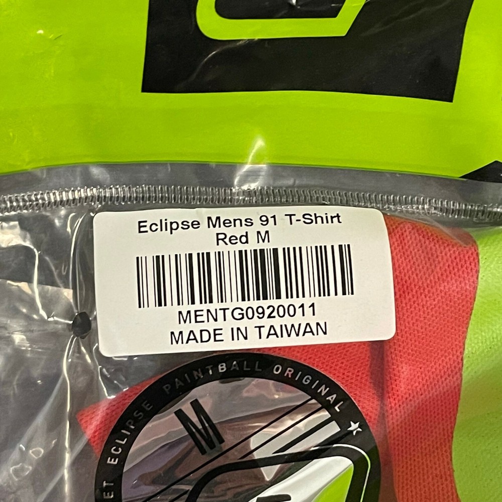 NEW Planet Eclipse 91 Men's T-Shirt - Red - Medium