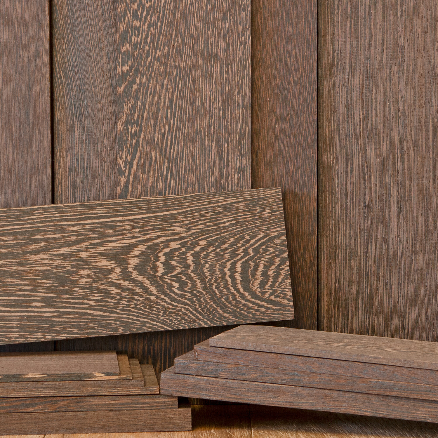 1/8", 1/4", 1/2" & 3/4" S4S Wenge Dimensional Lumber