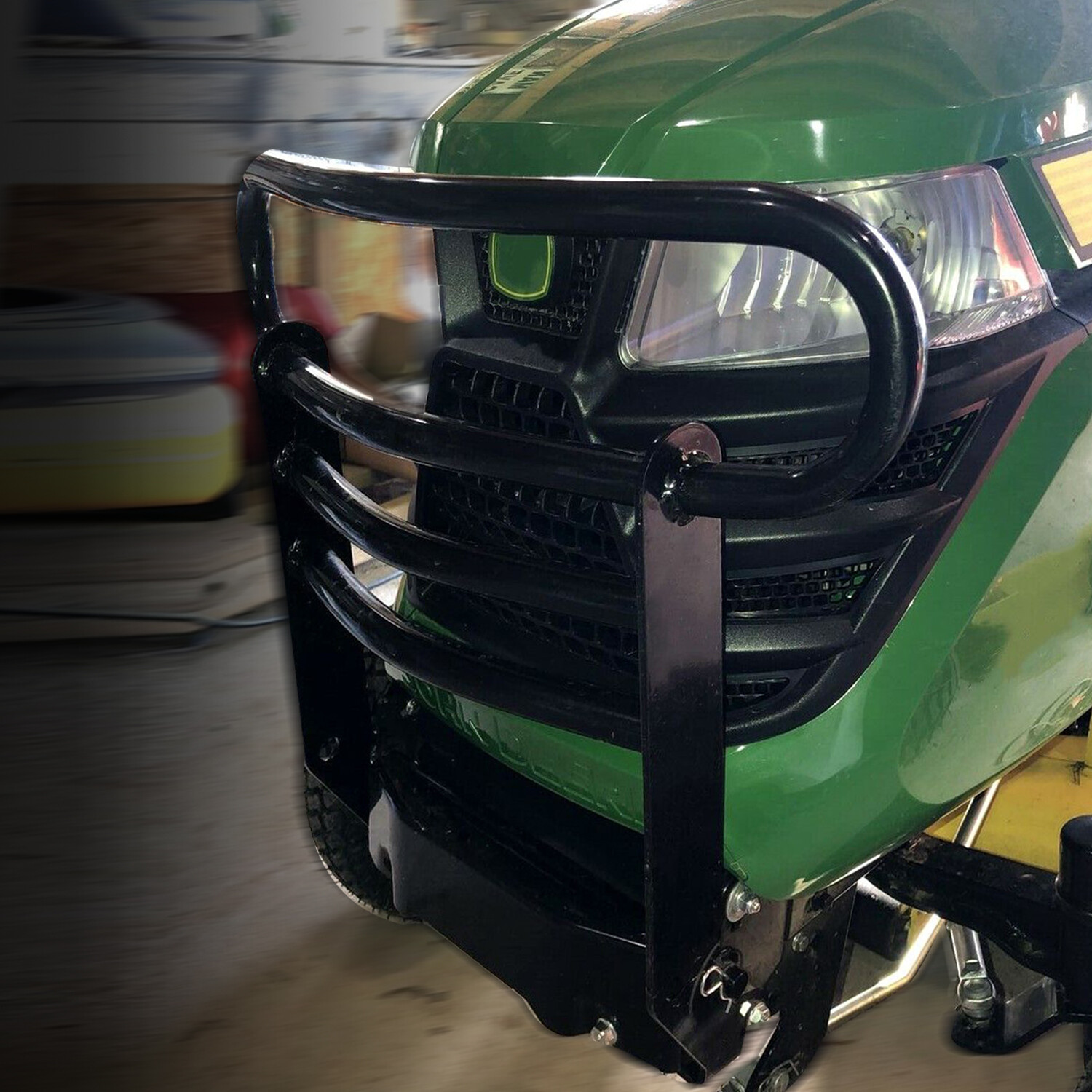 1x Powder coated Bumper Brush Guard For John Deere X300 X570 X580 X584 X590