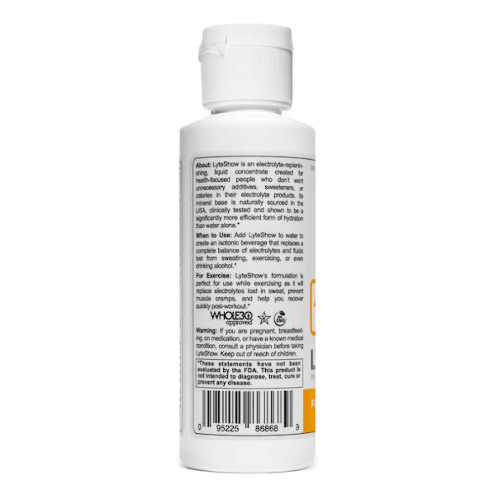 LyteShow® 3-Pack: Ionic Electrolyte Hydration (Low Sodium, Sugar-Free, Additive-
