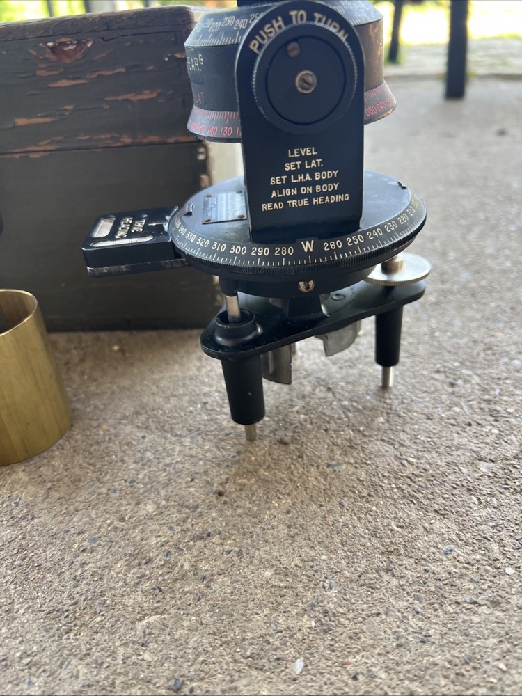 WW2 US Astro Compass MK2 With Box (AA240