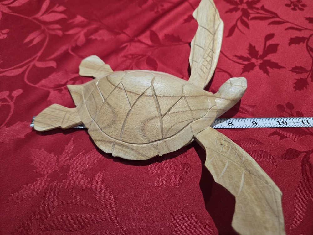 Hand Carved Sea Turtle