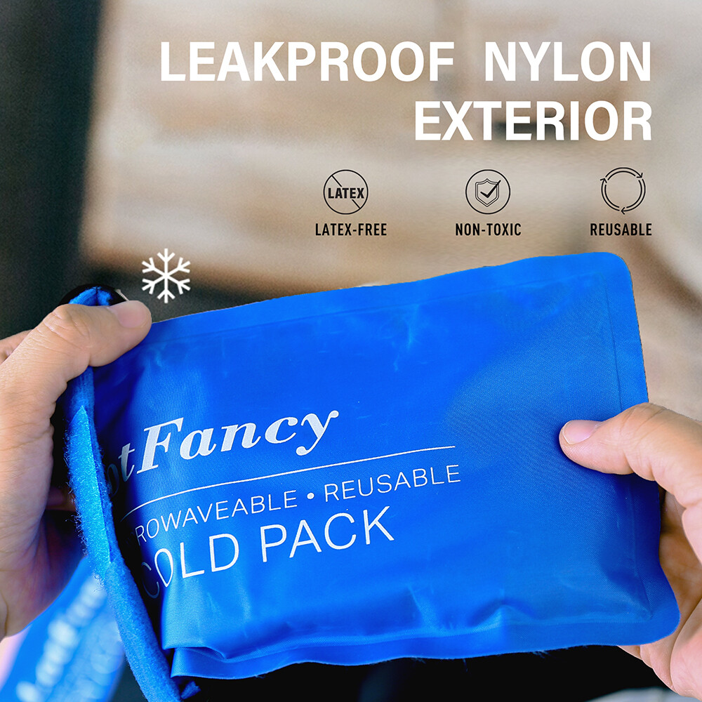 Reusable Ice Pack Gel Wrap Hot Cold Therapy Pain Relief For Knee Head Neck Ankle