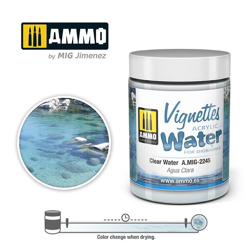 Mig Ammo #2245 [100ml] Clear Water