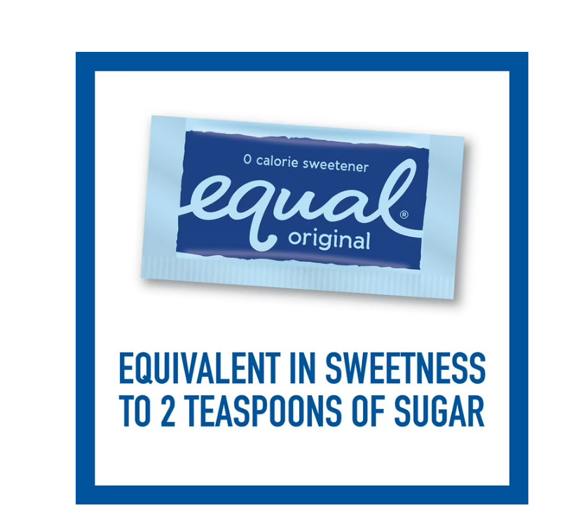 Equal Zero Calorie Sweetener Packets, 1,000 ct.