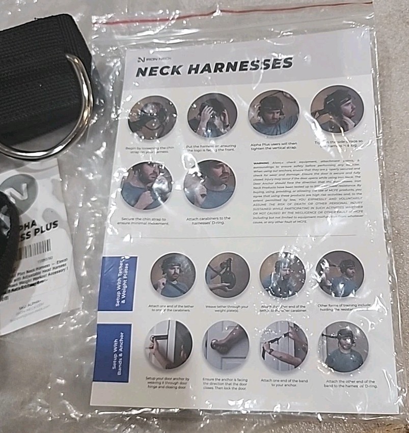 Iron Neck Alpha Plus Neck Harness