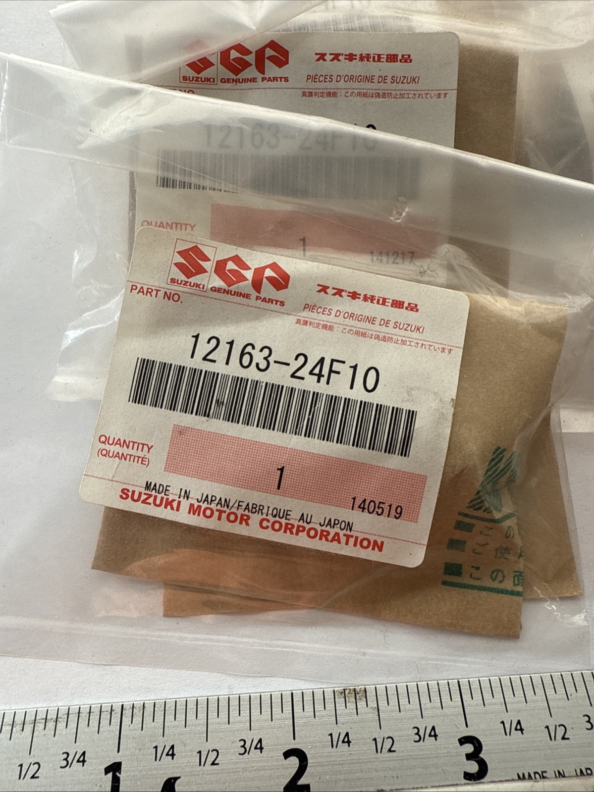 SUZUKI OEM CONNECTING ROD BOLT 12163-24F10 NEW Pack of 8 bolts GSXR DL GSF SV