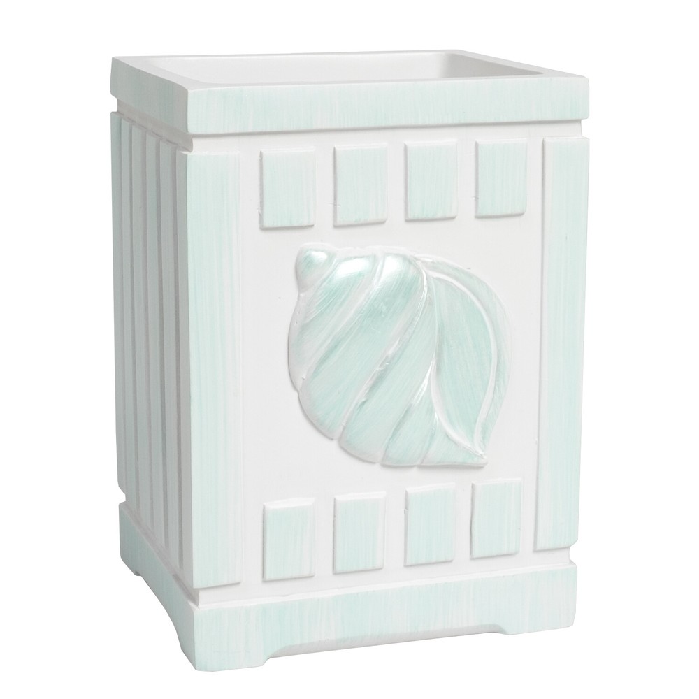 Beach Shells Bath Accessory Collection Poly Resin Bathroom Tumbler