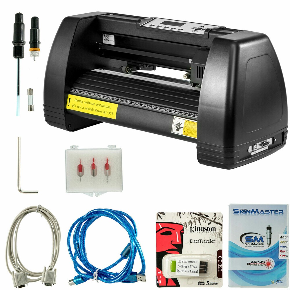 Vinyl Cutter Plotter Cutting 14" Sign Maker Graphics Handicraft Wide Format