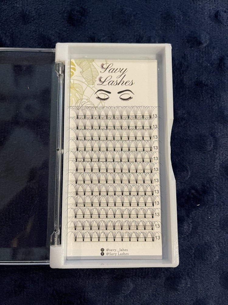 premade fan eyelashes