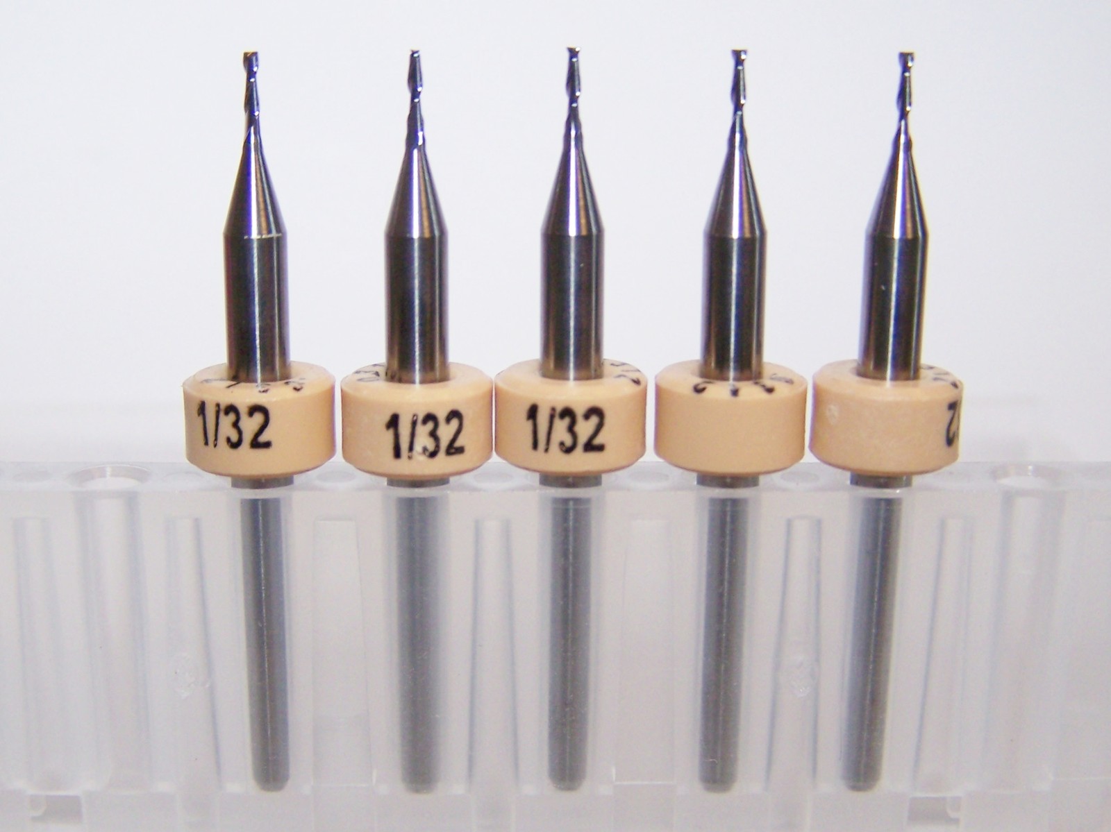 1/32" (.0312") CARBIDE END MILL 2 FLUTE KYOCERA 1600.0312.120 (5 PACK)