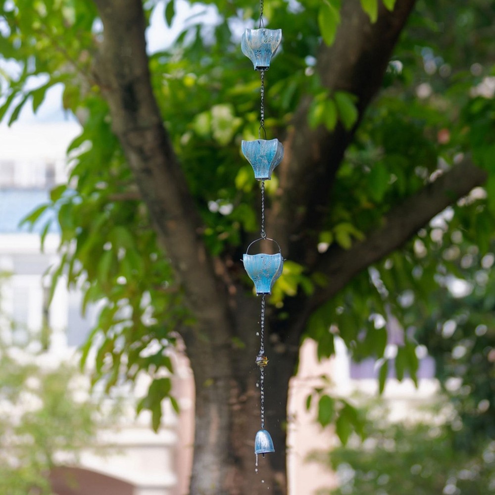 Rain Chain 113" Length Home Decor