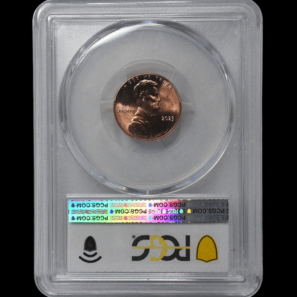 2023 P Lincoln Shield Cent Extra "V" PCGS MS65RD #57203195