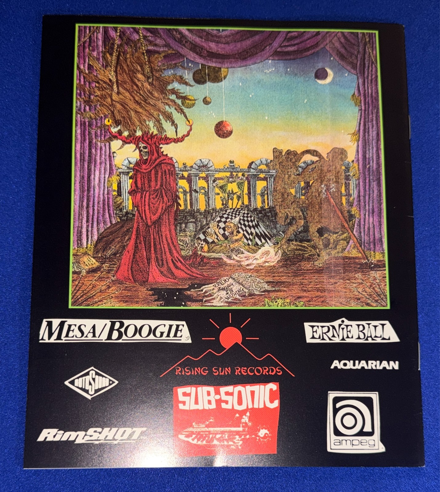 RARE VTG Psychotic Waltz (Heavy Psyche Band) 1991-92 World Tour CONCERT PROGRAM