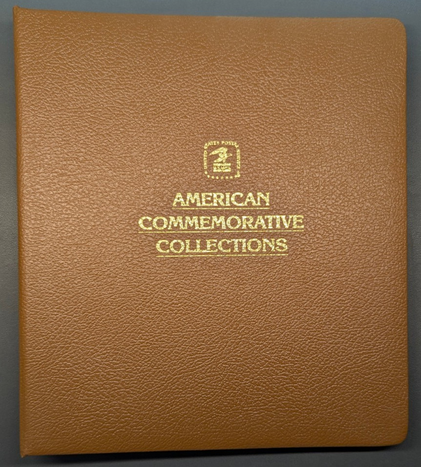 USPS American Commemorative Collections Album - 10 Pages - 16 Commemoratives