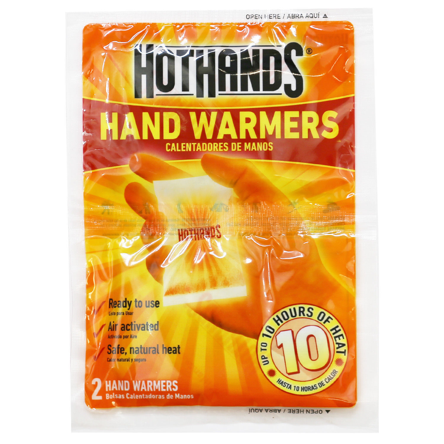 HotHands Hand Warmers Pairs Safe Natural Odorless Pocket Heat