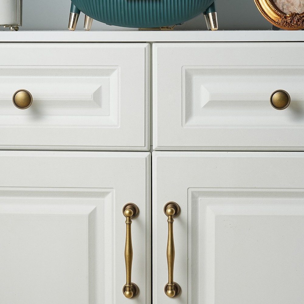 Solid Brass Cabinet Knobs Brass Drawer Knob Gold Cabinet Handles Brass Knobs
