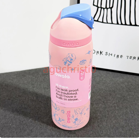 NEW Owala DSG Exclusive FreeSip Insulated Water Bottle Shot to Heart -30OZ