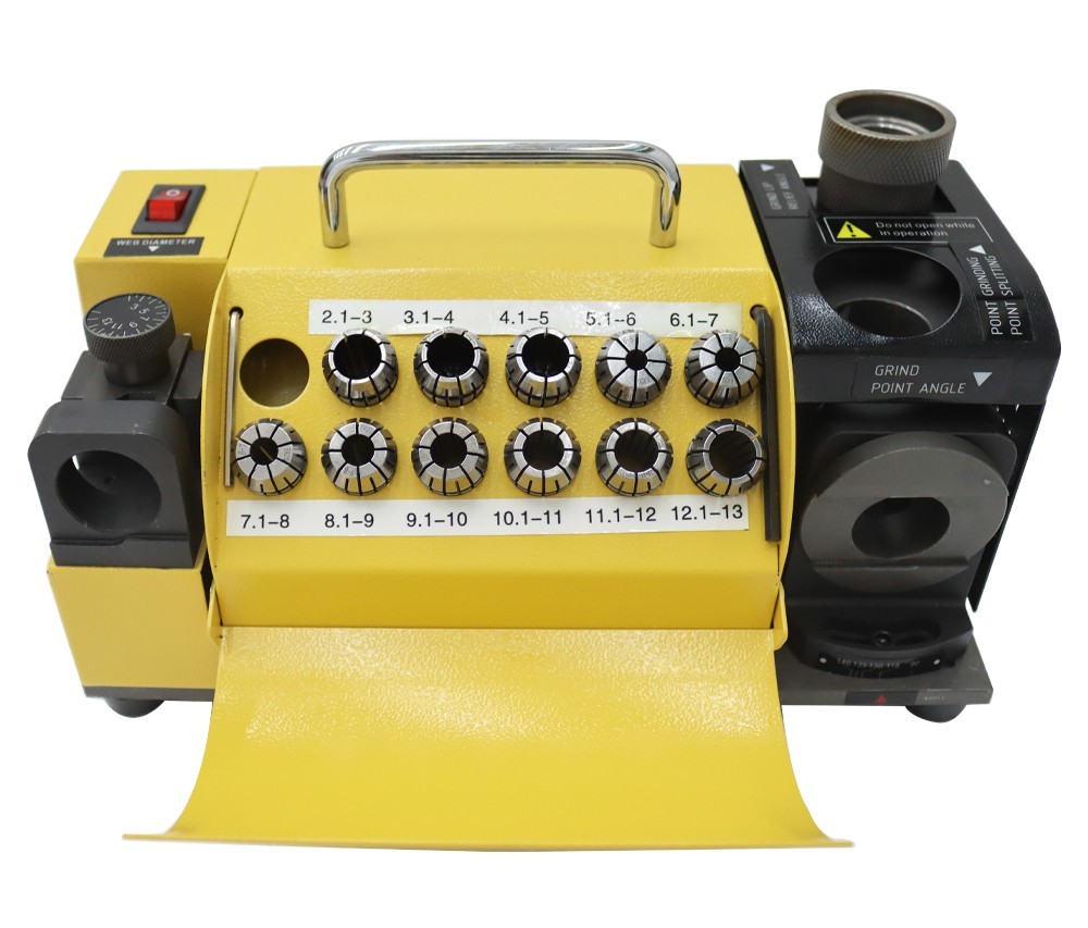 110V 3-13 Drill Bit Grinding Machine Drill Bit Sharpener Precision Collets 120W