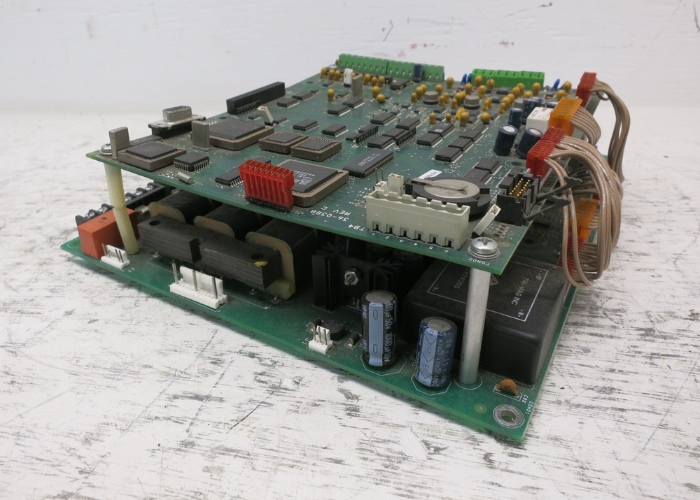Motortronics 36-0401 + 36-0388 MVC3-MB/CPU Main Firing Board Control Processor