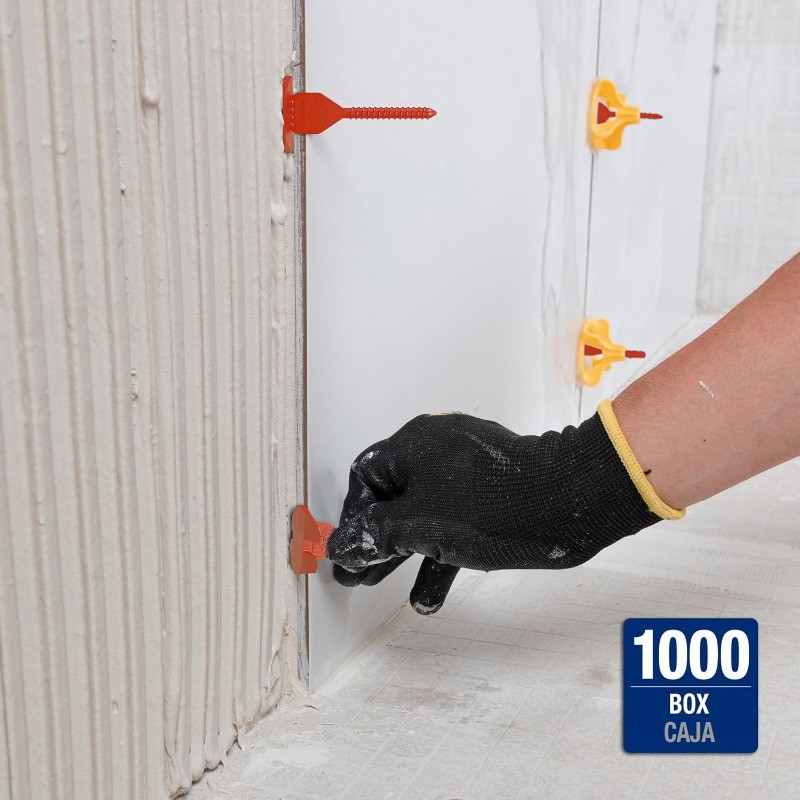 QEP 99839 LASH 360 Tile Leveling System 1/8" Posts (1,000 Pack)