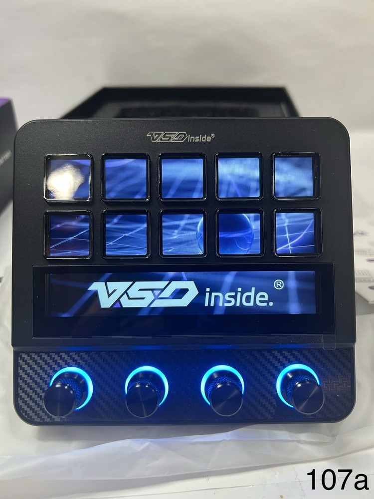 VSDINSIDE Macro Keypad Stream Dock Controller Deck Gaming Shortcut New/open box