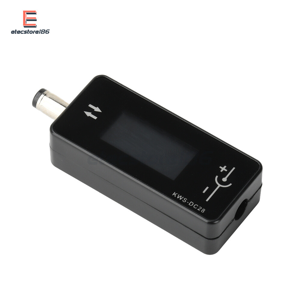 DC5.5*2.5 Current Voltage Power Meter Tester Digital LCD Display Meter DC 4-30V