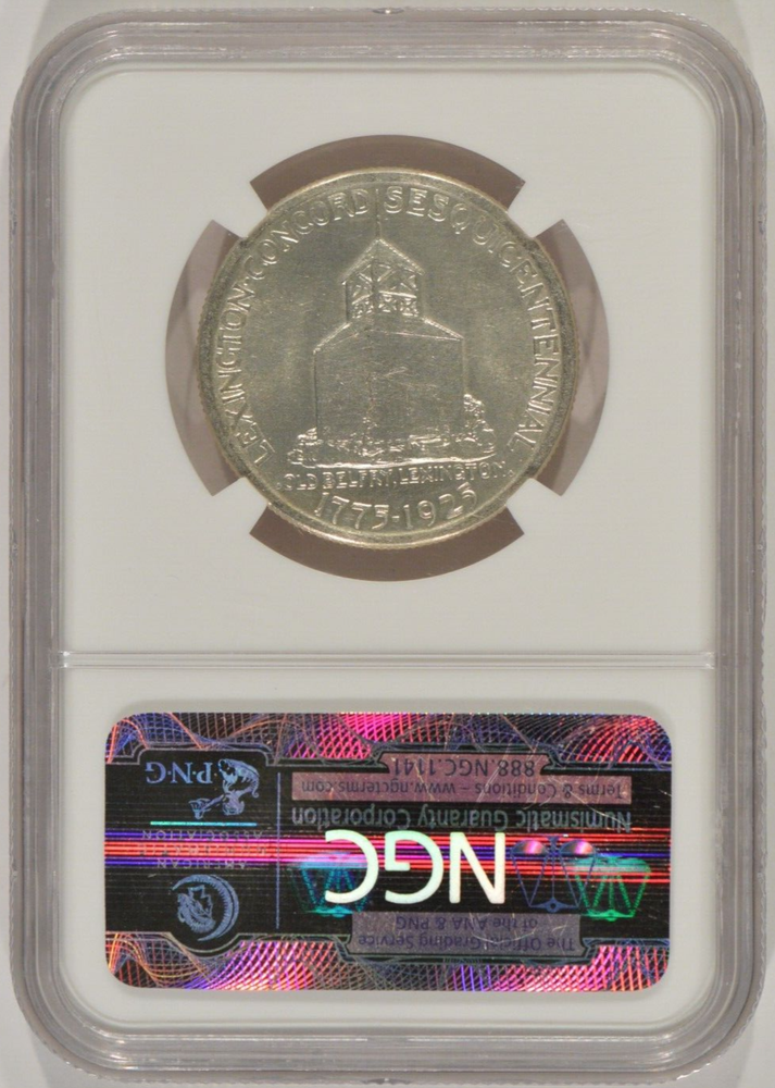 1925 Lexington Silver Half Dollar 50c NGC UNC Details Improperly Cleaned